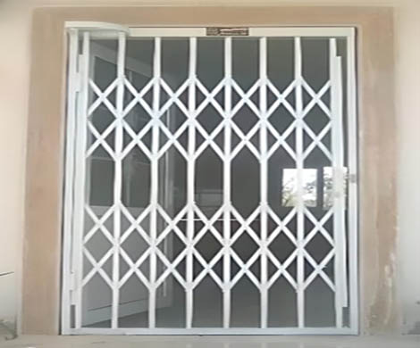 درب آکاردئونی دو گل | اکاردونی